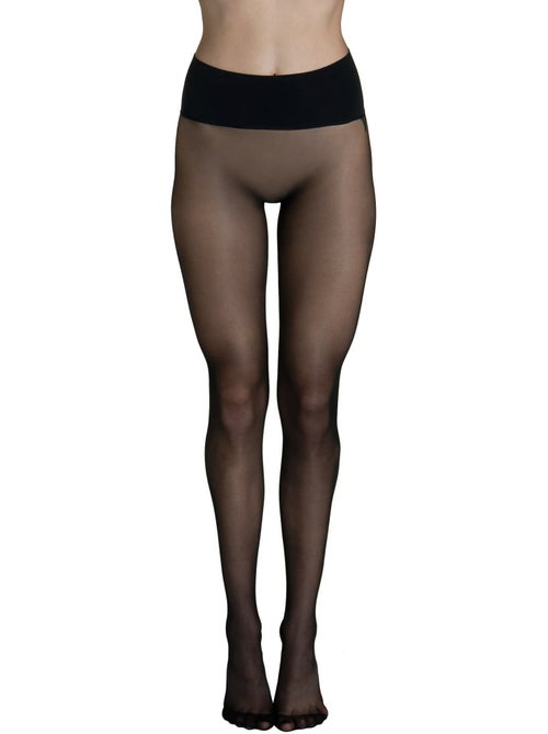 Panty 15 den naadloze bandje 10cm invisible - Kiabi