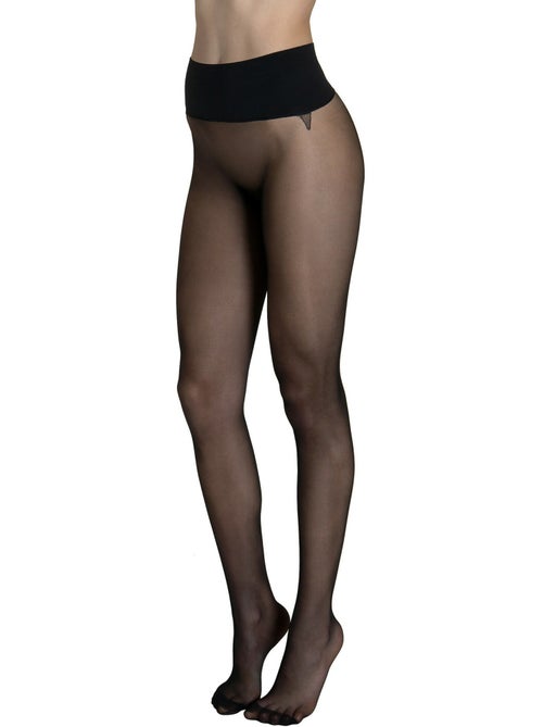 Panty 15 den naadloze bandje 10cm invisible - Kiabi