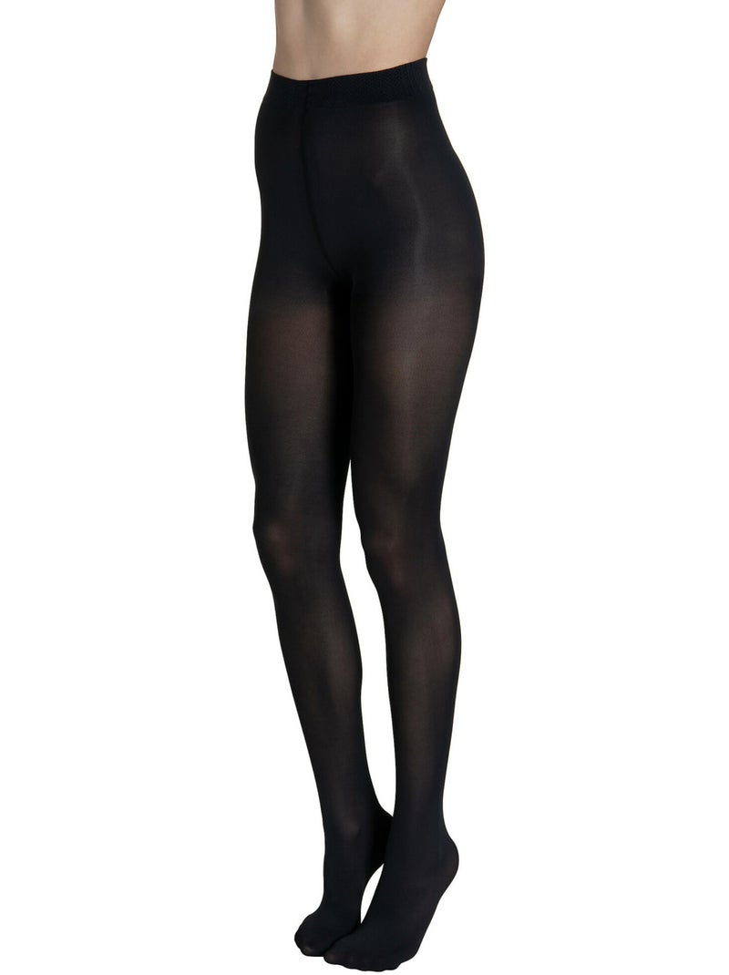 Panty 60 den classic basic zwart Zwart - Kiabi