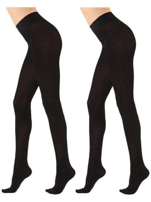Panty dames comfort en kwaliteit INFINITIF - Set van 2 - Kiabi Panty dames comfort en kwaliteit INFINITIF - Set van 2 - Kiabi