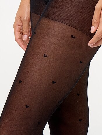 Panty met hartjesmotief