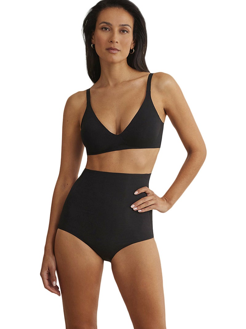 Panty met hoge taille one Zwart - Kiabi