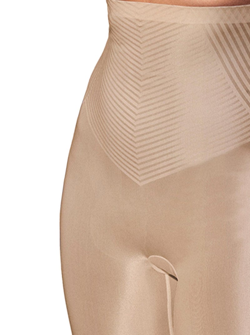 Panty modelant taille haute basica Beige - Kiabi