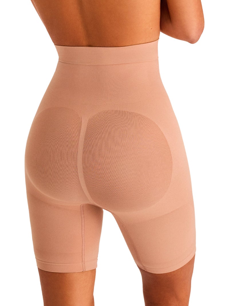 Panty short sculptant taille haute one and shape Beige - Kiabi