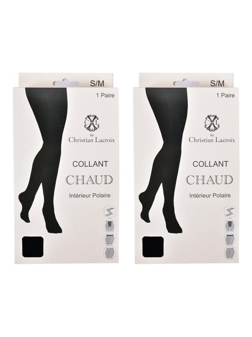 Panty Thermo CXL By CHRISTIAN LACROIX - Set van 2 - Kiabi Panty Thermo CXL By CHRISTIAN LACROIX - Set van 2 - Kiabi