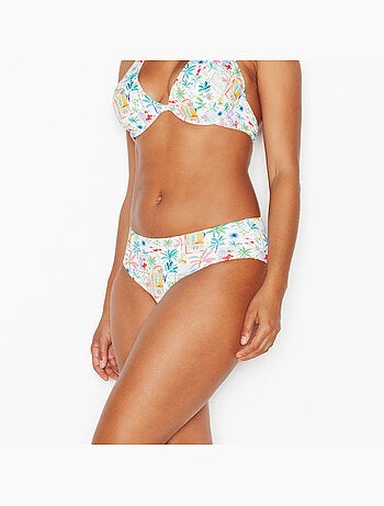 Papaye hoge slip multikleur wit