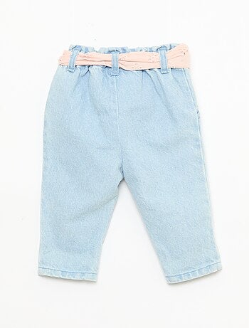 Paperbag jeans met 'Minnie'-motief 'Disney'