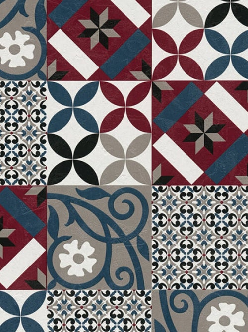 Papier peint - effet mosaïque colorée - Kiabi Papier peint - effet mosaïque colorée - Kiabi