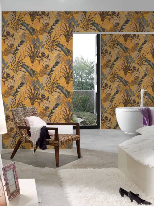 Papier peint en mur végétal - Kiabi Papier peint en mur végétal - Kiabi