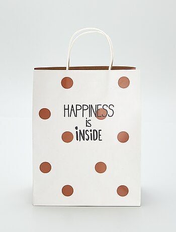 Papieren cadeautasje