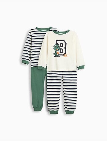 Paquet de 2 pyjamas, mo fashion