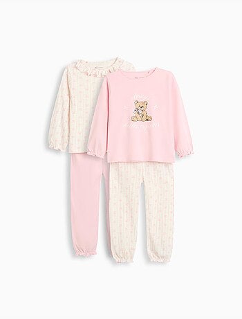 Paquet de 2 pyjamas, mo fashion