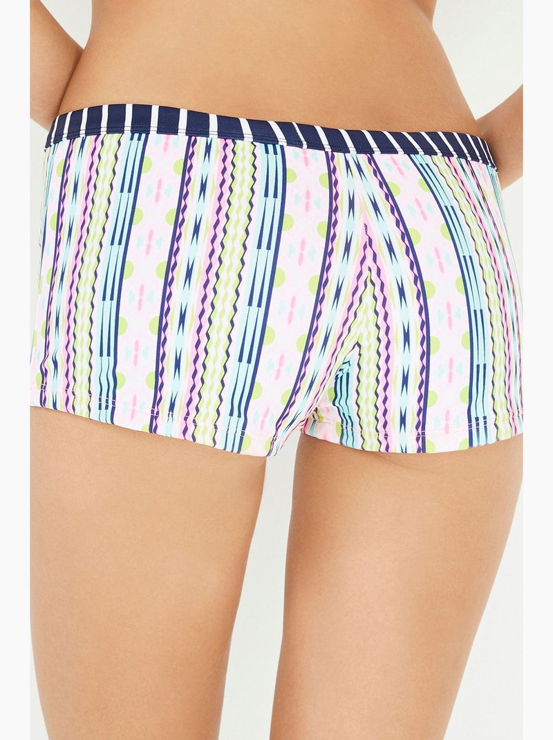 Paradise bird boxer bikinibroekje penti Wit - Kiabi