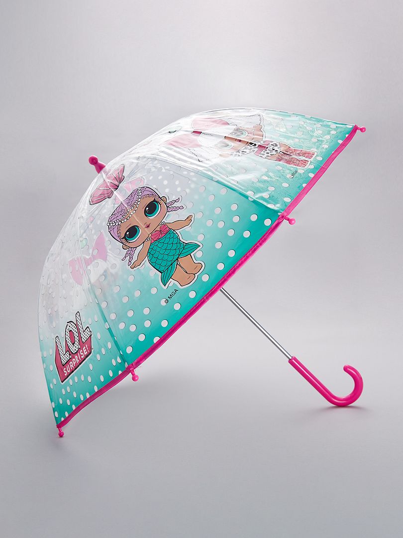 Gemiddeld schuifelen elke keer Paraplu van 'LOL Surprise' - roze / groen - Kiabi - 8.00€