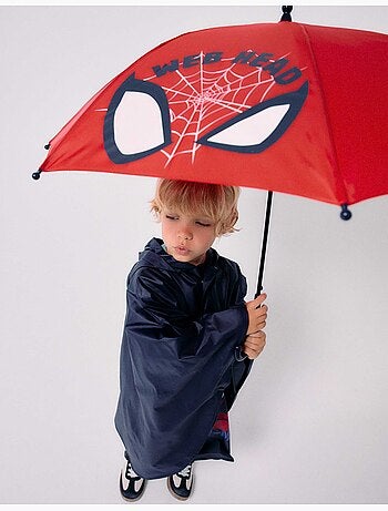 Parapluie automatique avec imprimé Spider-Man