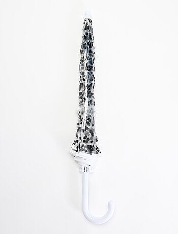 Parapluie motifs 'Mickey' effet léopard