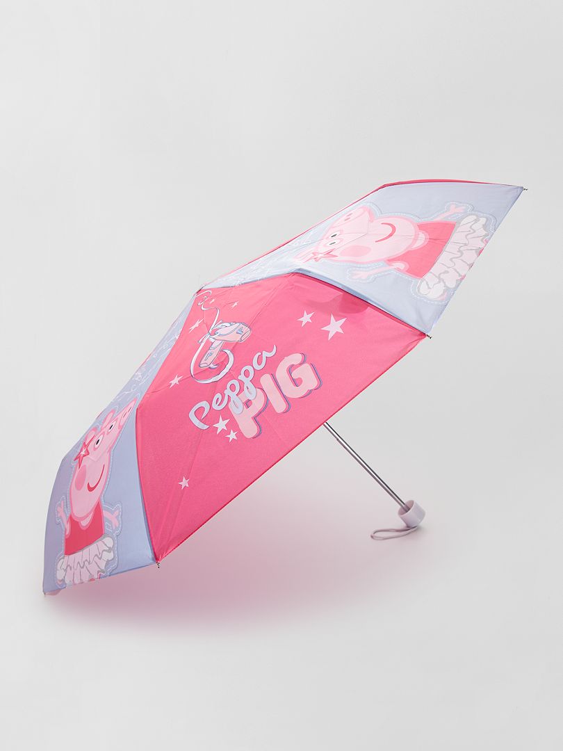 Parapluie pliable 'Peppa Pig' fuchsia - Kiabi