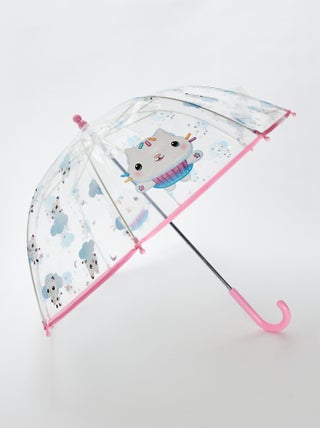 Parapluie transparent 'Gabby et la maison magique'
