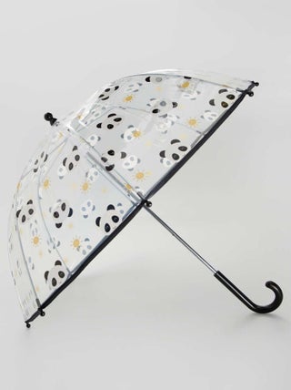 Parapluie transparent 'Panda'