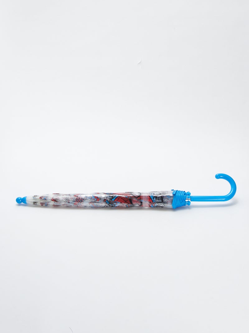 Parapluie transparent 'Spiderman' ROUGE - Kiabi