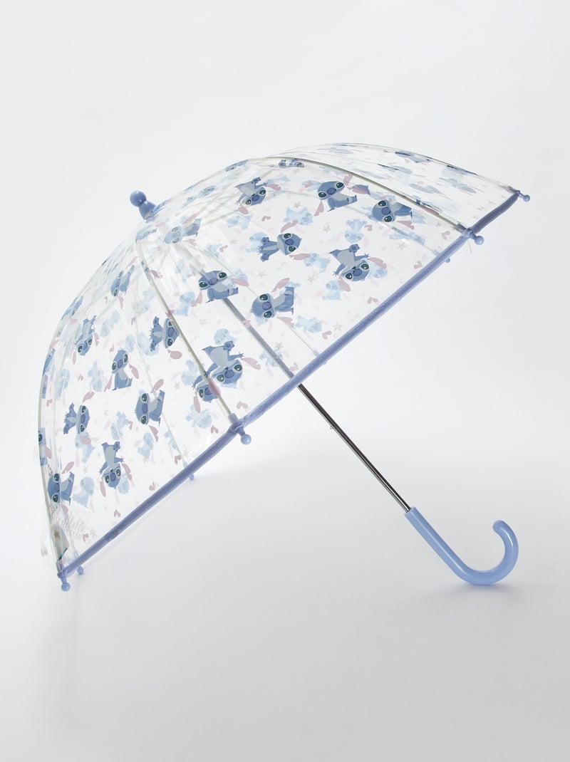 Parapluie transparent 'Stitch' VIOLET - Kiabi