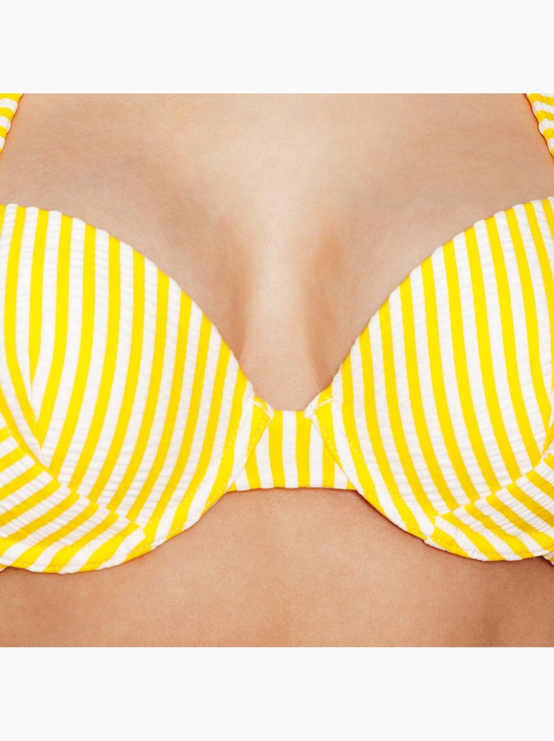 Parasol badpak plunge multikleur geel Donkergeel - Kiabi