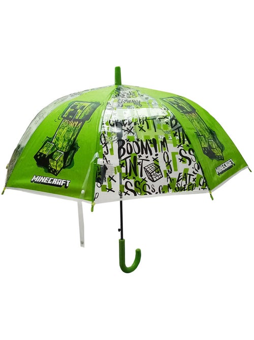 Parasol kinderen Minecraft Creeper en TNT manuel 43 cm - Kiabi