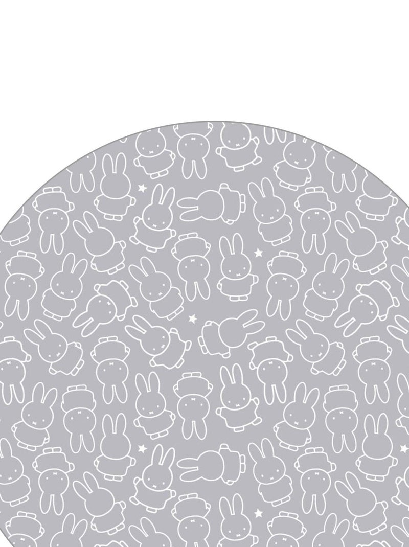 Parc bébé hexagonal en bois réglable avec tapis 'miffy' roba Blanc - Kiabi