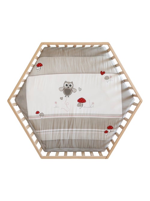 Parc bébé hexagonal minimaliste en bois naturel Adam & Eule Roba - Kiabi Parc bébé hexagonal minimaliste en bois naturel Adam & Eule Roba - Kiabi