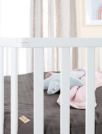 Parc bébé hexagonal + tapis déperlant en cuir végan luxe - ROBA 'luxe'