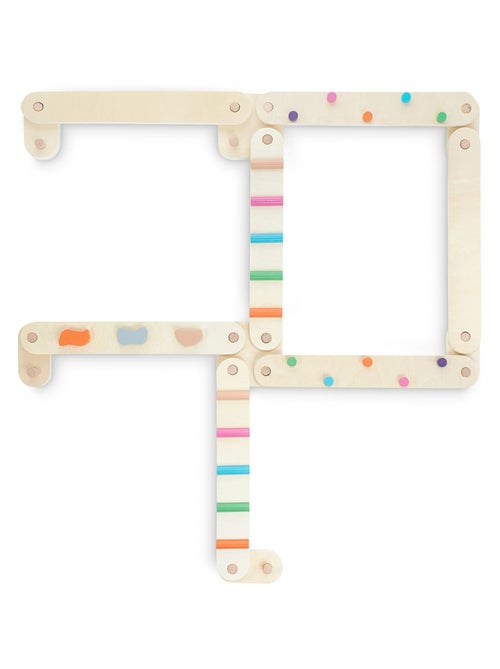 Parcours d'équilibre montessori bois 14 éléments mamabrum - Kiabi Parcours d'équilibre montessori bois 14 éléments mamabrum - Kiabi