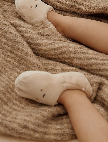 Parelkleurige babyschoentjes