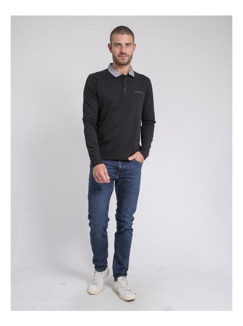Parilako poloshirt met lange mouwen - Kiabi Parilako poloshirt met lange mouwen - Kiabi