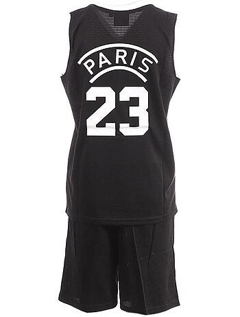 Paris basketbalset zwart/wit kinderen sport zone