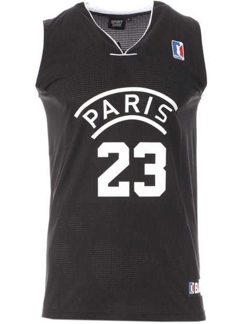 Paris Basketbalshirt Zwart Heren Sport Zone Paris 23 - Kiabi Paris Basketbalshirt Zwart Heren Sport Zone Paris 23 - Kiabi