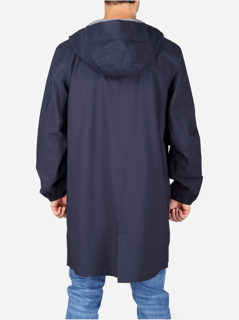 Parka à capuche - k-way Bleu - Kiabi