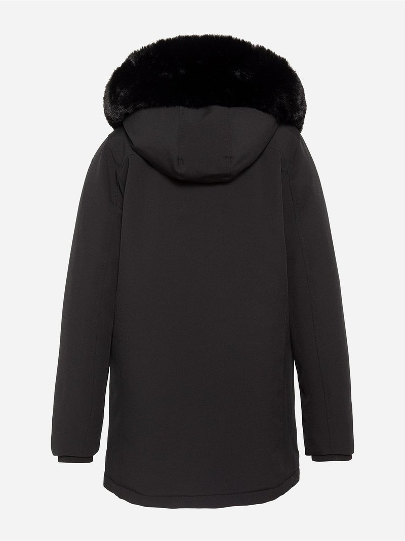 Parka à capuche - schott Noir - Kiabi