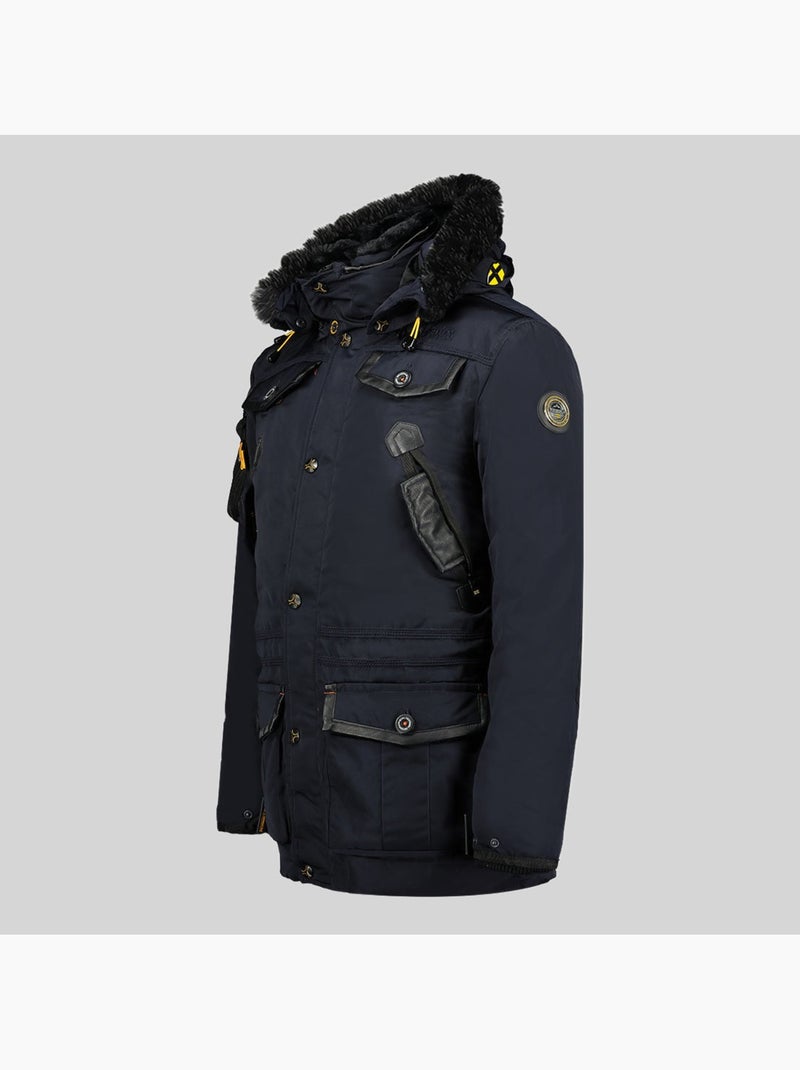 Parka à capuche acrobate – geographical norway Bleu marine - Kiabi
