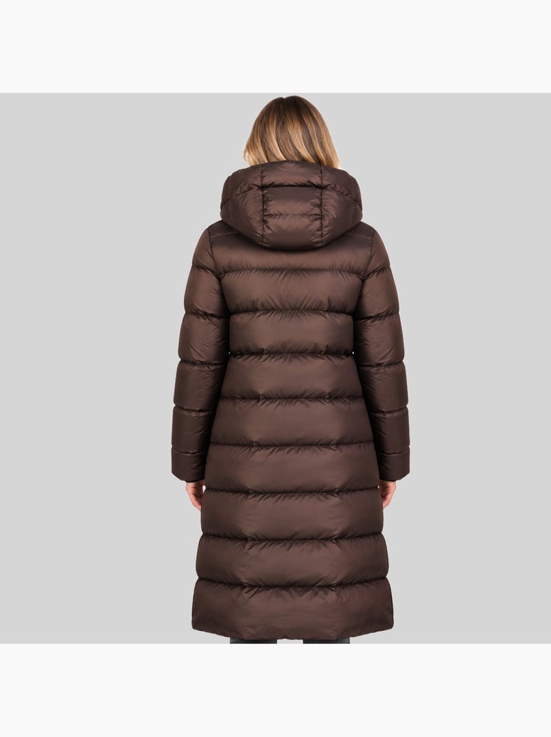 Parka à capuche agathe – geographical norway Marron foncé - Kiabi
