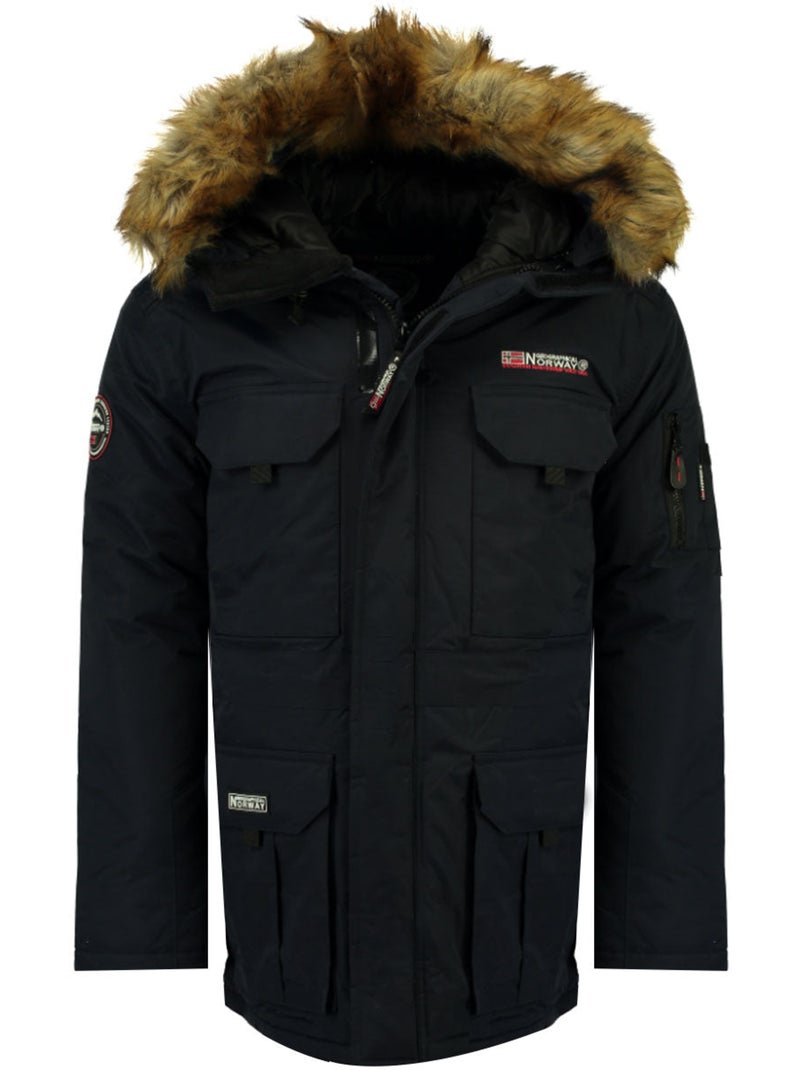 Parka à capuche alpes – geographical norway Noir - Kiabi