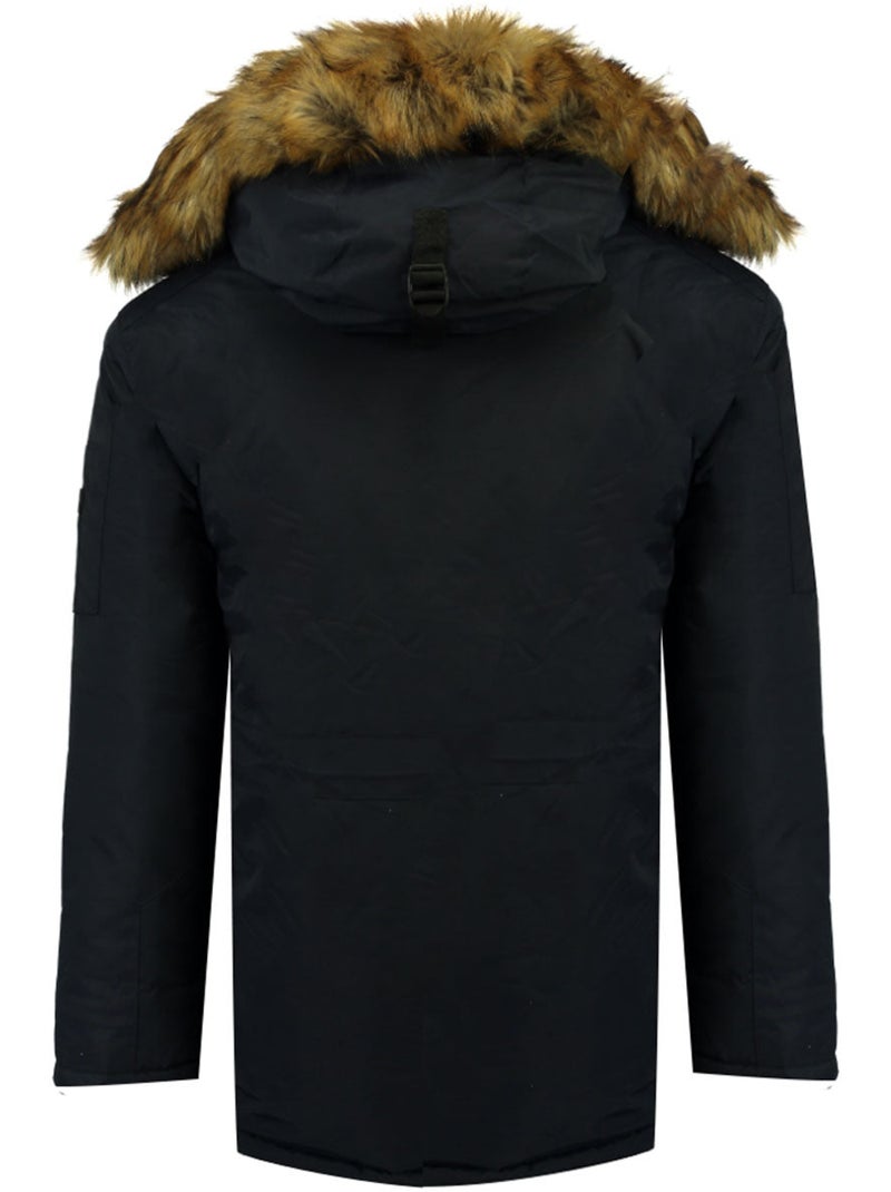 Parka à capuche alpes – geographical norway Noir - Kiabi