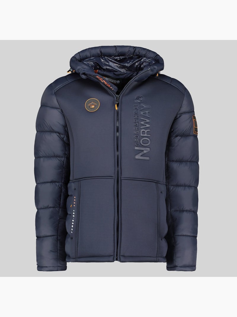 Parka à capuche bafare – geographical norway Bleu marine - Kiabi