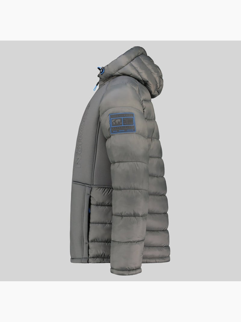 Parka à capuche bafare – geographical norway Gris foncé - Kiabi