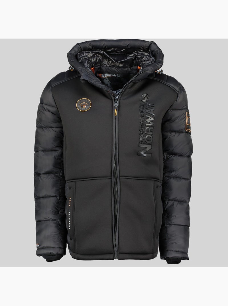 Parka à capuche bafare – geographical norway Noir - Kiabi