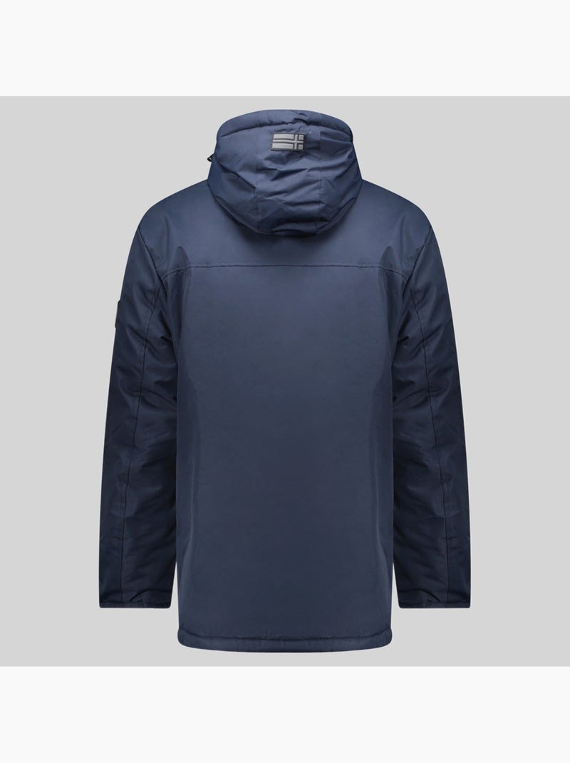 Parka à capuche baraka – geographical norway Bleu marine - Kiabi