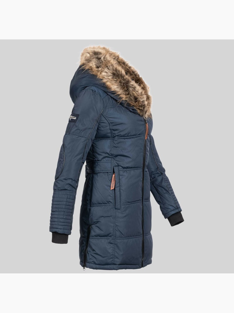 Parka à capuche beautiful – geographical norway Bleu marine - Kiabi