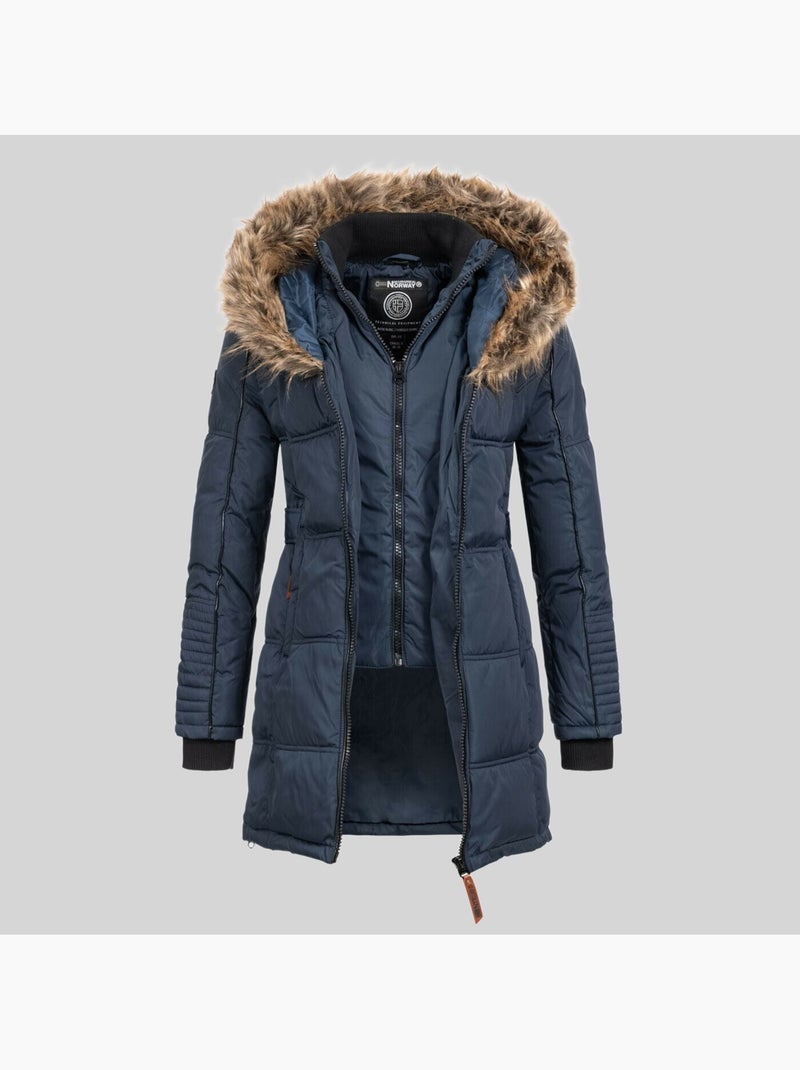 Parka à capuche beautiful – geographical norway Bleu marine - Kiabi