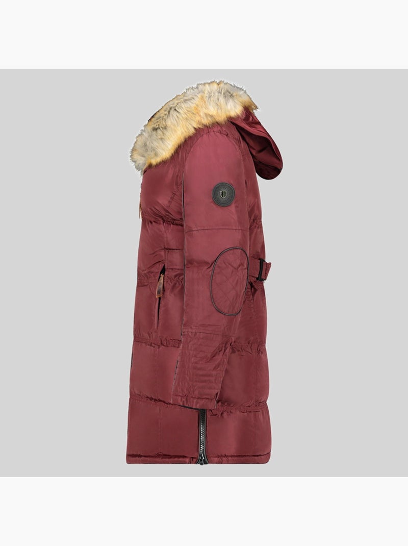 Parka à capuche beautiful – geographical norway Bordeaux - Kiabi