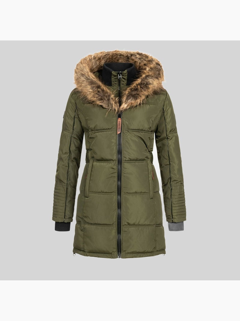 Parka à capuche beautiful – geographical norway Kaki - Kiabi