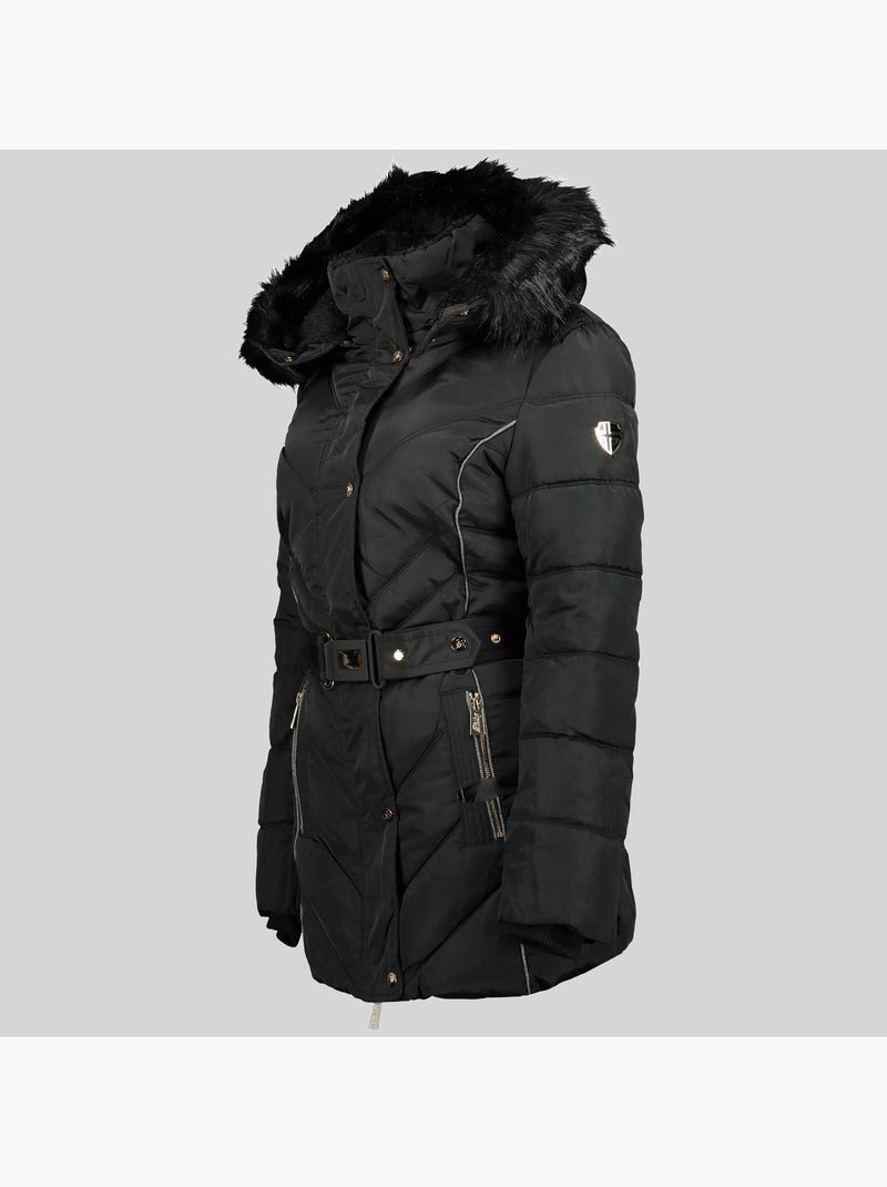 Parka à capuche becky – geographical norway Noir - Kiabi